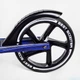Двухколесный складной самокат Best Scooter, фонарик, амортизатор. Black and dark blue (113218) - изображение 6