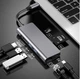 Док-станция ProLogix (PR-WUC-105B) 7 in 1 USB3.1 Type C to HDMI+2*USB3.0+PD+Lan+TF+SD - изображение 2