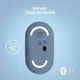 Мишка бездротова Logitech Pebble M350 (910-006753) Blueberry USB - зображення 6