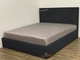 Кровать полуторная Астра 120x190 Mebel-Day с подъемным механизмом Жаккард Темно-серый Нэо (30) - изображение 1