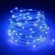 Гирлянда проволочная нить RD-7107 100 LED 10 м (контроллер) Синий - изображение 1