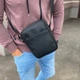Чоловіча матова сумка барсетка через плече Casual - зображення 1