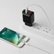 Адаптер зарядний пристрій Hoco C39A Enchanting 2.4а 2USB-порта White Білий - зображення 6