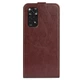 Чохол IETP для Xiaomi Redmi Note 11 / Note 11S фліп вертикальний шкіра PU коричневий - зображення 3