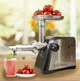 Электромясорубка с соковыжималкой Rainberg RB 672 3000Вт Электрическая мясорубка с насадками для колбасы - изображение 3