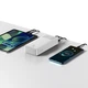 Павербанк 30000 mAh 20W 3A PowerBank с быстрой зарядкой Baseus Bipow Digital Display (PPDML-N02) White - изображение 3
