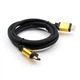 Кабель мультимедійний HDMI M to HDMI M 1.5m V2.0 Vinga (VCPDCHDMI2VMM1.5BK) - изображение 3
