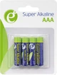 Лужні батарейки EnerGenie LR03/ААА 4 шт (EG-BA-AAA4-01) - зображення 1