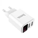 Сетевое зарядное устройство Hoco C63A White Белый - изображение 5