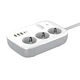 Мережевий Подовжувач (з WiFi Керуванням) LDNIO SEW3452 3 ports / PD / 3USB/ 1 QC 3.0 / 1 Type-C / White - зображення 8