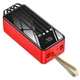 Power Bank iBattery YM-326DX із вбудованим кабелем та ліхтариком 10W на 60000 mAh red - зображення 1