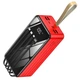 Power Bank iBattery YM-326DX із вбудованим кабелем та ліхтариком 10W на 60000 mAh red - зображення 2