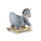 Лошадка-качалка с колесиками Kinderkraft Grey - изображение 4