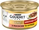 Влажный корм для кошек Purina Gourmet Gold кусочки в подливе с лососем и курицей 85 г (7613032618674) - изображение 2