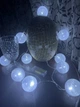Гирлянда тайские шарики 10 LED 150см на батарейках белый холодный 7G-F-7485B - изображение 7