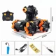 Танк Toys SY 020 на радиоуправлении звуковые и световые єффекты стреляет водой Черный с оранжевым - изображение 3
