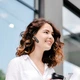 Bluetooth-гарнитура BOROFONE BC36 Lucky business BT5.0 headset 700mAh Black (6974443381931) - изображение 4
