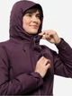 Куртка зимняя женская Jack Wolfskin Stirnberg Ins Jkt W 1115451-2042 XS Темно-фиолетовая (4064993504613) - изображение 4