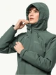 Куртка зимняя женская Jack Wolfskin Heidelstein Ins Jkt W 1115681-4311 S Зеленая (4064993509342) - изображение 3