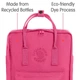 Міський рюкзак Fjallraven Re-Kanken Pink Rose 16л (23548.309) - зображення 4