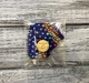 Колье-силянка из чешского бисера HatynkaUA Rainbow Necklace стильное ожерелье ручной работы (SUN999_19) - изображение 7