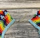 Кольє-силянка із чеського бісеру HatynkaUA Rainbow Necklace ручної роботи до вишиванки (SUN999_18) - зображення 4