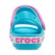 Детские сандалии (босоножки) Crocs Crocband Sandal Kids 27 темно-бирюзовый/розовый 12856 - изображение 12