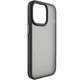TPU+PC чехол Epik Metal Buttons для Apple iPhone 14 Pro (6.1") Черный / Black - изображение 2