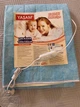 ​Электрическая простыня 2022 Yasam 120*160 см,100% натуральной х/б , электропростынь, электрическое покрывало 2 режима - изображение 1