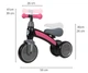 Беговел для малышей Qplay Sweetie Pink от 1 до 3 лет (qp-4081) - изображение 7