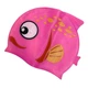 Шапочка для плавания детская Newt Fish розовая NE-SW-390-P - изображение 1