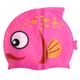 Шапочка для плавания детская Newt Fish розовая NE-SW-390-P - изображение 2