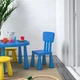 Дитячий стілець для дому/вулиці IKEA MAMMUT синій 603.653.46 - зображення 2