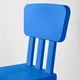 Дитячий стілець для дому/вулиці IKEA MAMMUT синій 603.653.46 - зображення 3