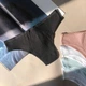 Американки женские Ouno 9422 в рубчик, Черные L/XL - изображение 2