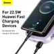 Павербанк Baseus Q Pow 20000 mAh 20W Quick Charge + кабель Lightning для iPhone/iPad/Samsung/Xiaomi/Huawei pur - зображення 4