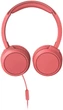Навушники PHILIPS TAH4105, провідні, для роботи за комп'ютером, з мікрофоном, підходять для ігор, офісу, навчання, онлайн-занять та навчання, з аудіоінтерфейсом 3,5 мм, червоні. - зображення 2