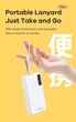 Внешний аккумулятор повербанк power bank Remax RPP-506 |5A, 22.5W, PD/QC3.0, USB, Type-C, micro-USB| White - изображение 6