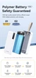 Внешний аккумулятор повербанк power bank Remax RPP-506 |5A, 22.5W, PD/QC3.0, USB, Type-C, micro-USB| White - изображение 7