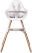 Стульчик для кормления Childhome Evolu 2 с бампером natural/white (CHEVOCHNW) - изображение 2
