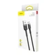 Кабель Baseus cafule Cable USB For Micro 2.4A 0.5M Gray+Black (CAMKLF- AG1) - изображение 7