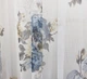Кухонные шторы из сетки с магнитными подхватами Adagio Windows Decor в цветочный рисунок 3,7x1,6м - изображение 2