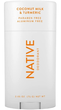 Органический дезодорант Native Natural Deodorant Кокосовое молоко и куркума Coconut Milk & Tumeric 75 г - зображення 1