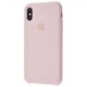 Чехол-накладка Silicone case для IPhone Xs max Pink Sand пудра - изображение 2