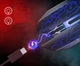 Перезаряджувана бездротова безшумна ігрова миша VersionTECH X36 з RGB, USB 2.4G + BT, 3-рівневий DPI для комп’ютерних геймерів, ноутбуків, настільних комп’ютерів Chromebook Mac. Чорна - зображення 8