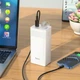 УМБ Power Bank Hoco J86 40000mAh PD/QC 22.5W з ліхтарем White - изображение 2