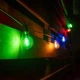 Электрогирлянда-ретро LED уличная Yes! Fun, 10 ламп, d-60 мм, многоцветная, 8 м 801173 - изображение 1