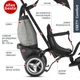 Трехколесный велосипед Puky CEETY Comfort 2442 Черный - изображение 4