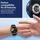 Чехол с ремешком Caseology Nano Pop для Samsung Galaxy Watch 4/5 44mm Blueberry Navy (ACS05135) - изображение 14