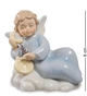 Статуэтка керамическая Ангелочек 10*8*9 см. Pavone 6001238 - изображение 1